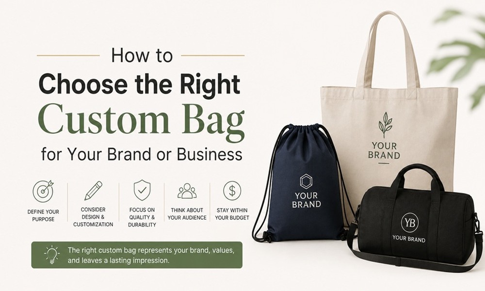 How to Choose the Right Custom Bag for Your Brand or Business